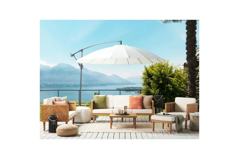 3-sitssoffa med fåtöljer Baratti - Trädgård & spabad - Utemiljö - Altan & terrass - Altanmöbler