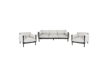 3-sitssoffa med fåtöljer Esperia - Utemöbler - Loungemöbler - Soffgrupp utomhus