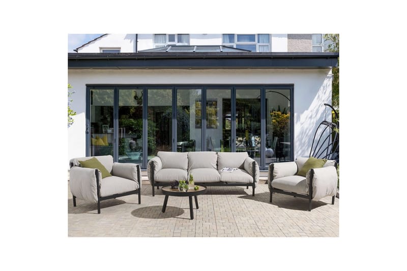 3-sitssoffa med fåtöljer Esperia - Trädgård & spabad - Utemiljö - Altan & terrass - Altanmöbler