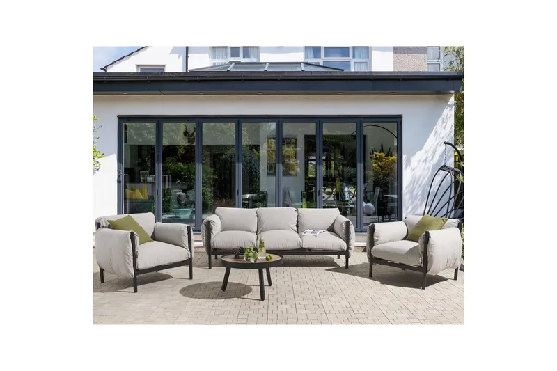 3-sitssoffa med fåtöljer Esperia - Trädgård & spabad - Utemiljö - Altan & terrass - Altanmöbler