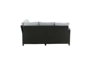 Bentwood Loungegrupp Utomhus 5-sits - Svart/Grå - Utemöbler - Loungemöbler - Soffgrupp utomhus