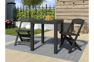 Corpach Soffgrupp Anthracite - Utemöbler - Loungemöbler - Soffgrupp utomhus
