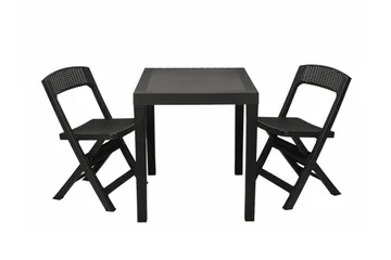Corpach Soffgrupp Anthracite - Utemöbler - Loungemöbler - Soffgrupp utomhus