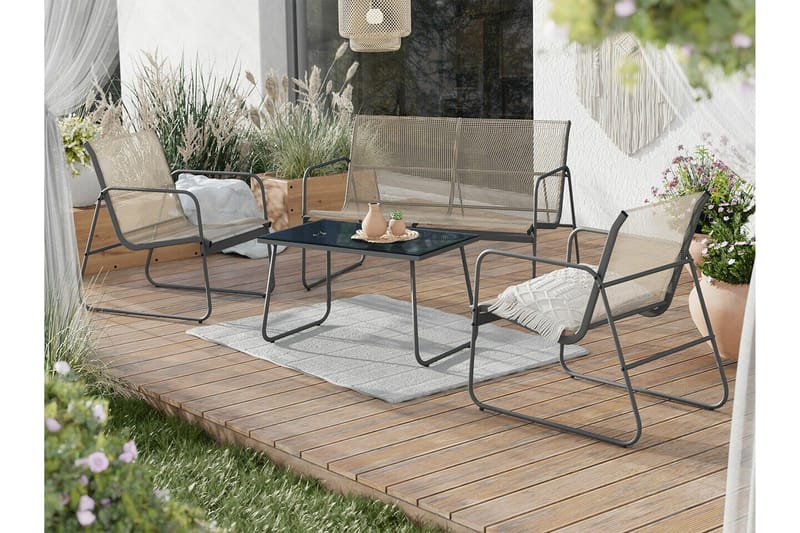 Corpach Soffgrupp Anthracite - Trädgård & spabad - Utemiljö - Altan & terrass - Altanmöbler