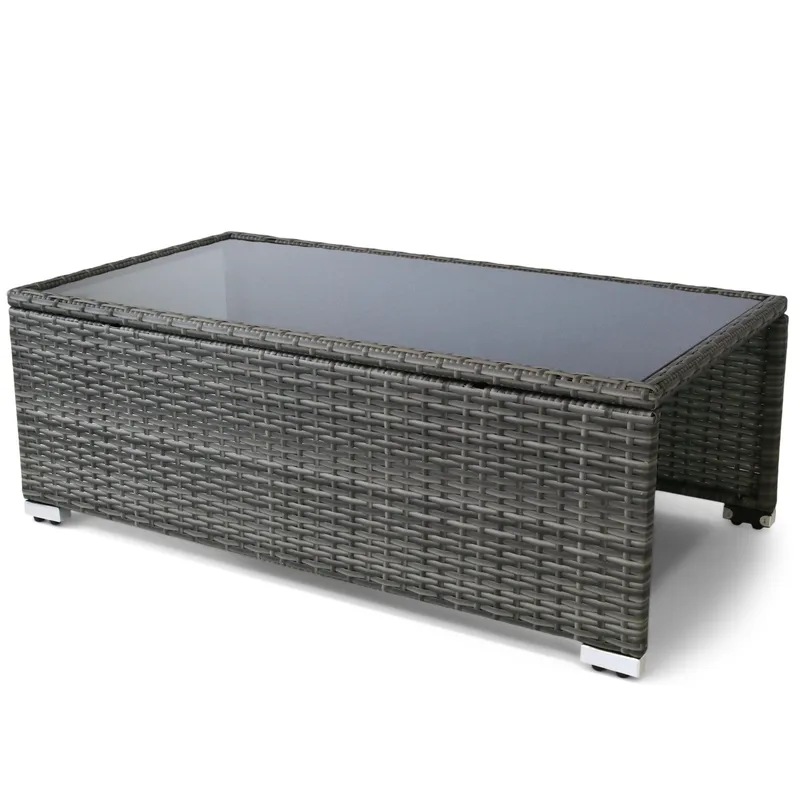 Exklusiv loungegrupp | Inbyggd förvaring | Grå konstrotting | Djursvik - Trädgård & spabad - Utemiljö - Altan & terrass - Altanmöbler