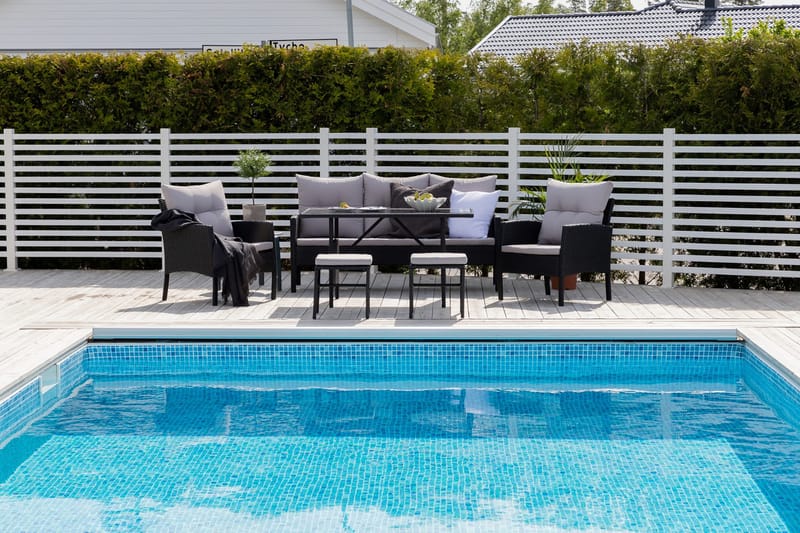 Knock Loungegrupp Utomhus - Svart - Trädgård & spabad - Utemiljö - Altan & terrass - Altanmöbler