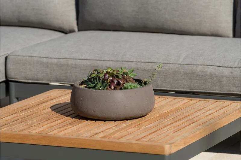 Panjin Loungegrupp Utomhus 4-sits Svart - Lifestyle Garden - Trädgård & spabad - Utemiljö - Altan & terrass - Altanmöbler