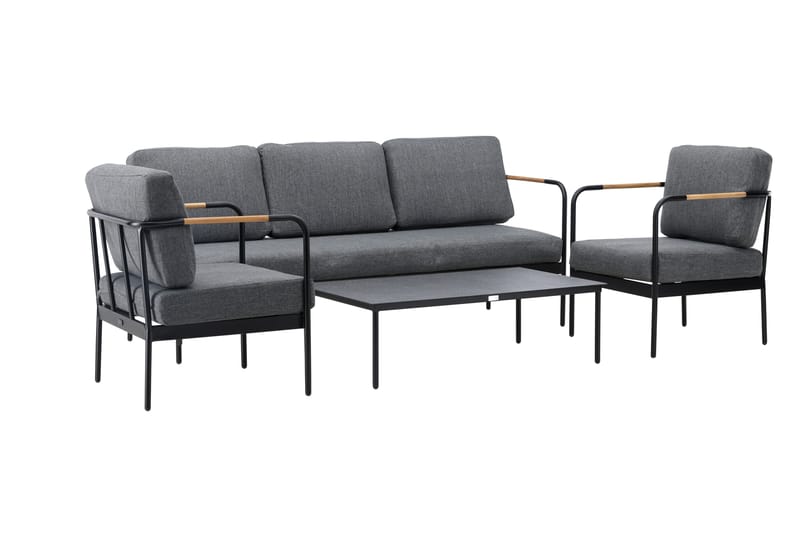 Pehnna Soffgrupp Utomhus 5-sits - Svart - Trädgård & spabad - Utemiljö - Altan & terrass - Altanmöbler