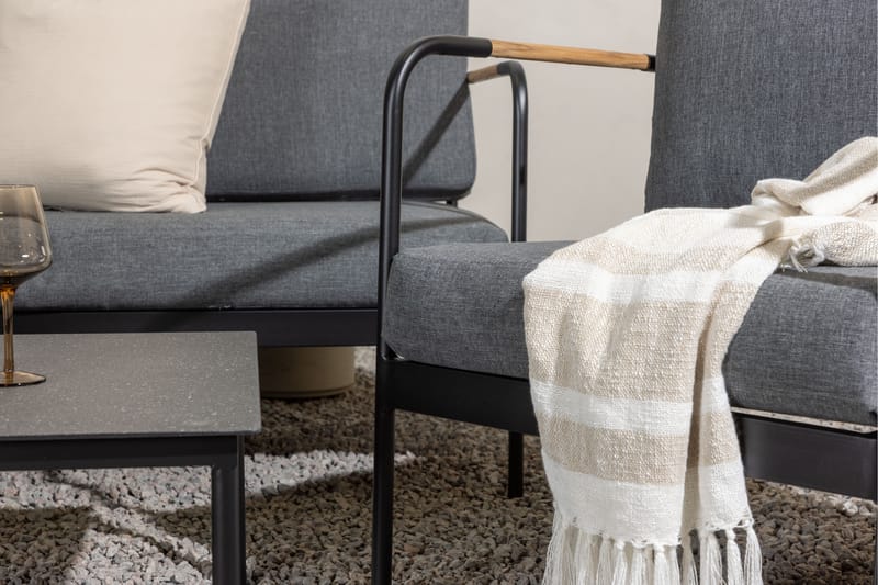 Pehnna Soffgrupp Utomhus 5-sits - Svart - Trädgård & spabad - Utemiljö - Altan & terrass - Altanmöbler