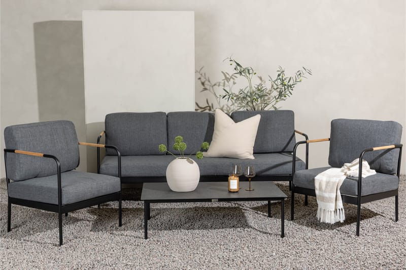Pehnna Soffgrupp Utomhus 5-sits - Svart - Trädgård & spabad - Utemiljö - Altan & terrass - Altanmöbler