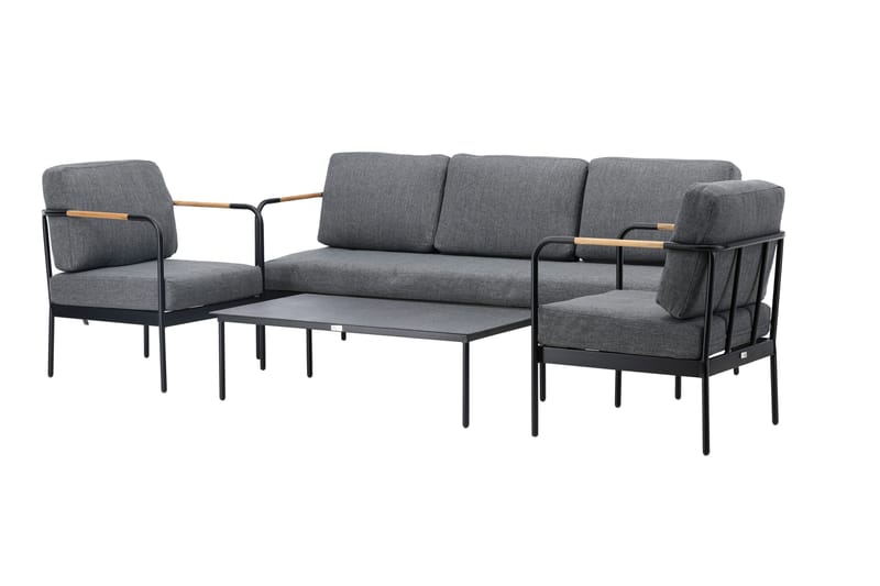 Pehnna Soffgrupp Utomhus 5-sits - Svart - Trädgård & spabad - Utemiljö - Altan & terrass - Altanmöbler