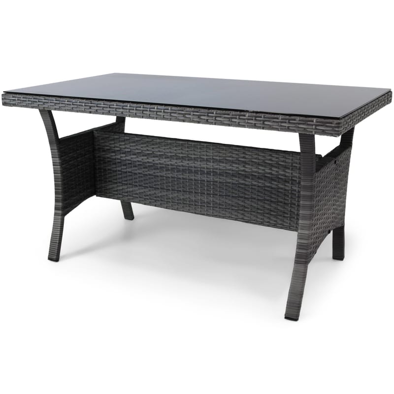 Soffgrupp utemöbler | Inbyggd förvaring | Grå konstrotting | Sannäs - Trädgård & spabad - Utemiljö - Altan & terrass - Altanmöbler