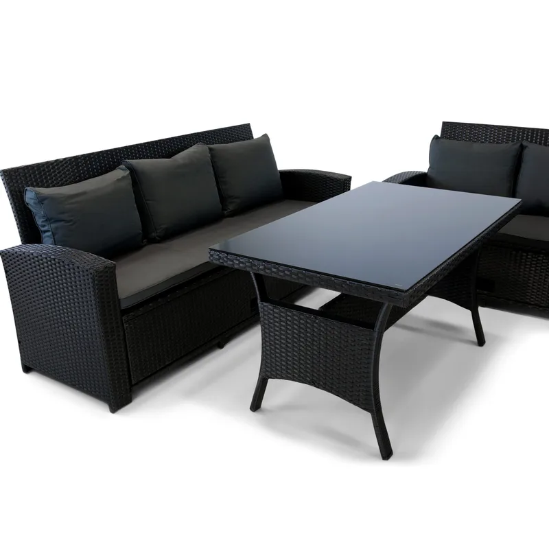 Soffgrupp utemöbler | Inbyggd förvaring | Lyfco Sannäs - Trädgård & spabad - Utemiljö - Altan & terrass - Altanmöbler