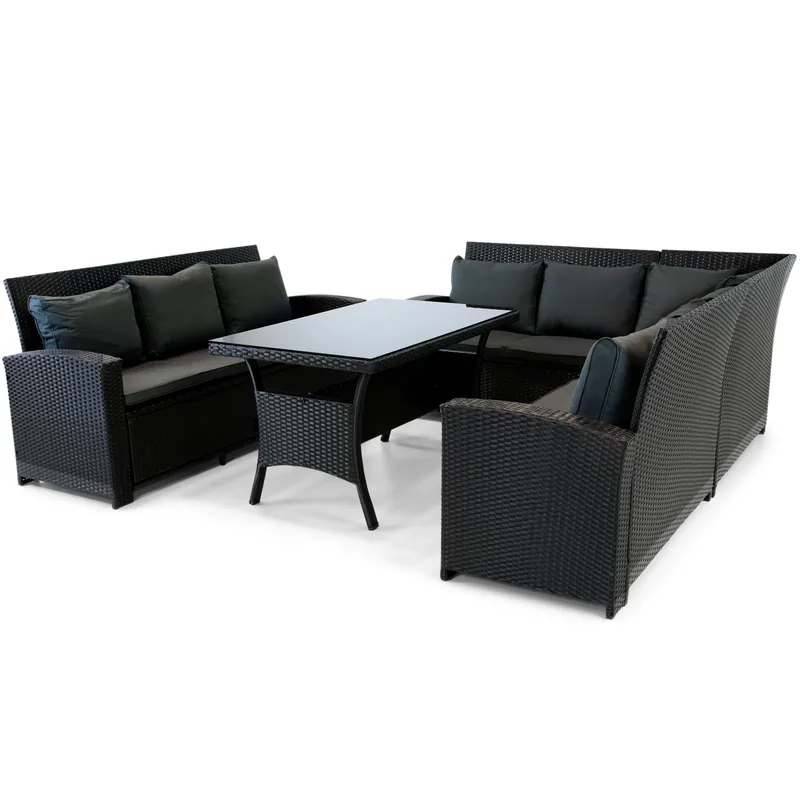 Soffgrupp utemöbler | Inbyggd förvaring | Lyfco Sannäs - Trädgård & spabad - Utemiljö - Altan & terrass - Altanmöbler