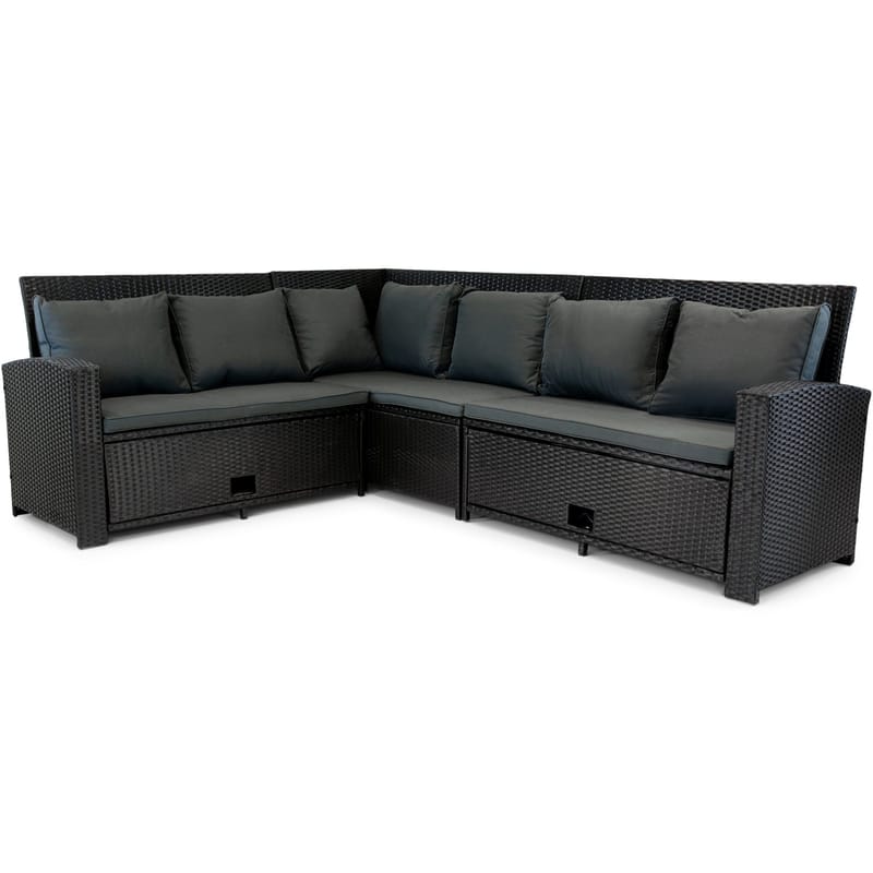 Soffgrupp utemöbler | Inbyggd förvaring | Lyfco Sannäs - Trädgård & spabad - Utemiljö - Altan & terrass - Altanmöbler