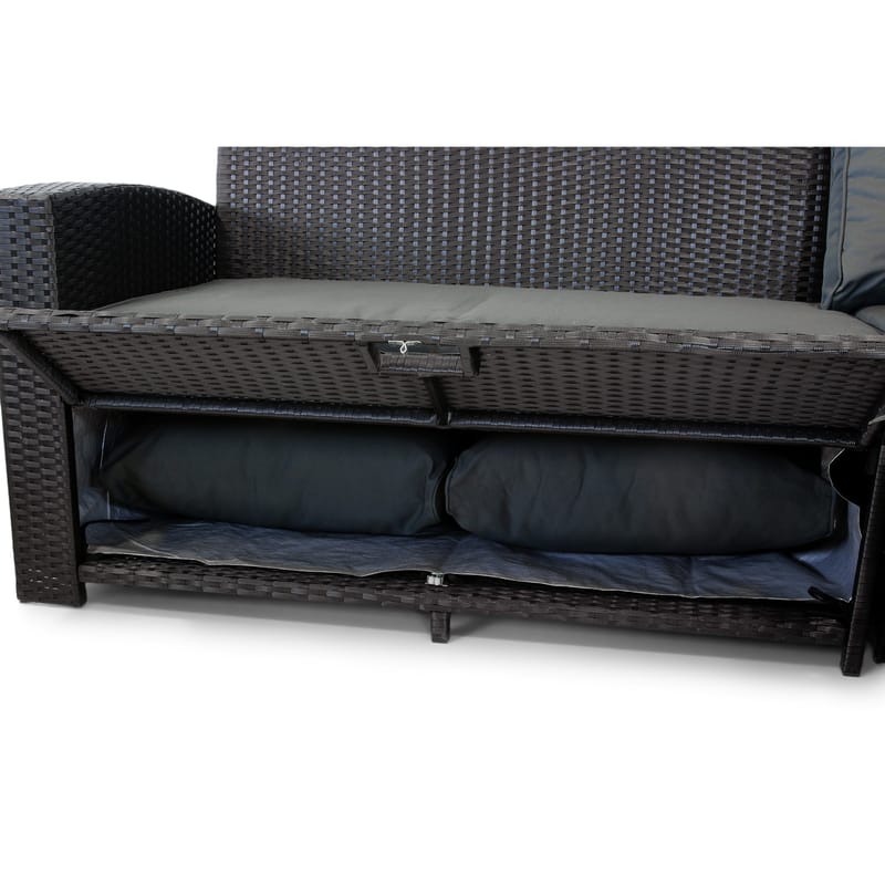 Soffgrupp utemöbler | Inbyggd förvaring | Lyfco Sannäs - Trädgård & spabad - Utemiljö - Altan & terrass - Altanmöbler