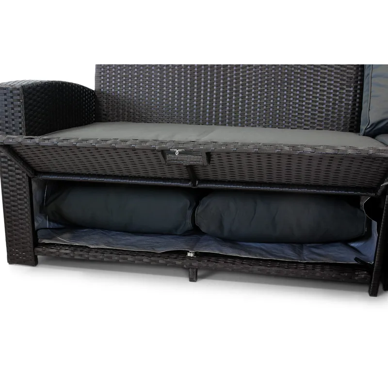 Soffgrupp utemöbler | Inbyggd förvaring | Lyfco Sannäs - Trädgård & spabad - Utemiljö - Altan & terrass - Altanmöbler