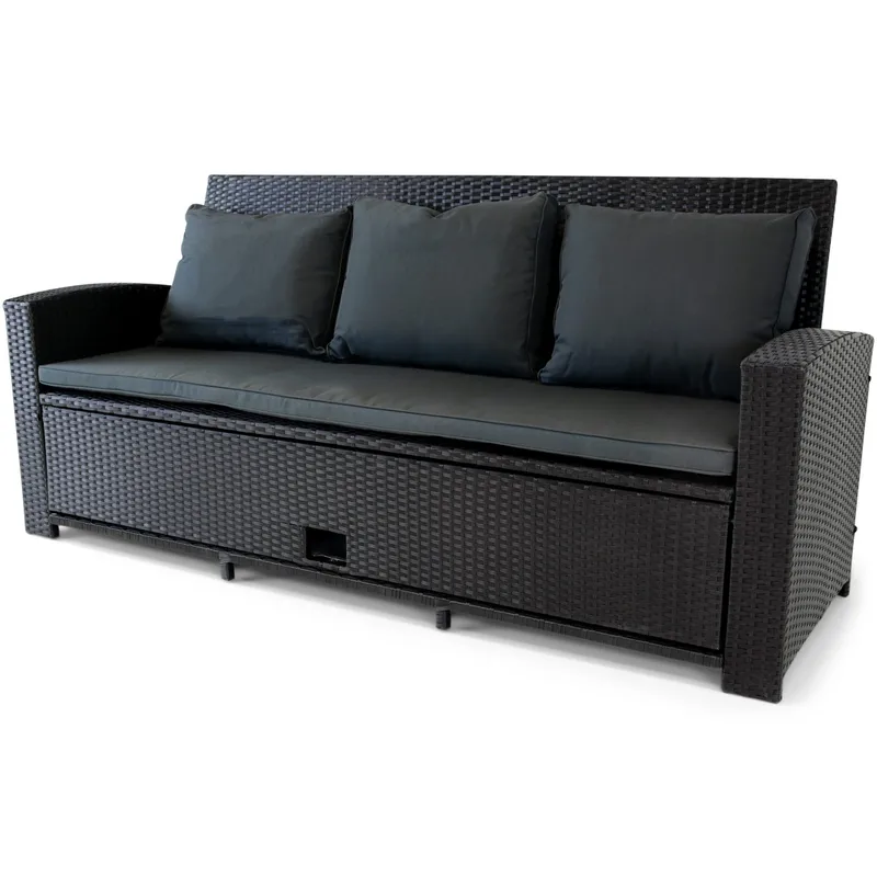 Soffgrupp utemöbler | Inbyggd förvaring | Lyfco Sannäs - Trädgård & spabad - Utemiljö - Altan & terrass - Altanmöbler