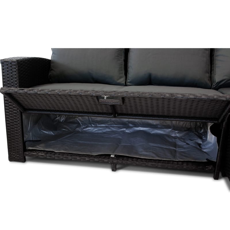 Soffgrupp utemöbler | Inbyggd förvaring | Lyfco Sannäs - Trädgård & spabad - Utemiljö - Altan & terrass - Altanmöbler