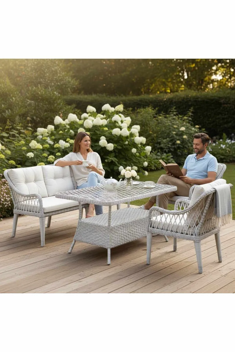 Xalvo Loungegrupp Utomhus - Trädgård & spabad - Utemiljö - Altan & terrass - Altanmöbler