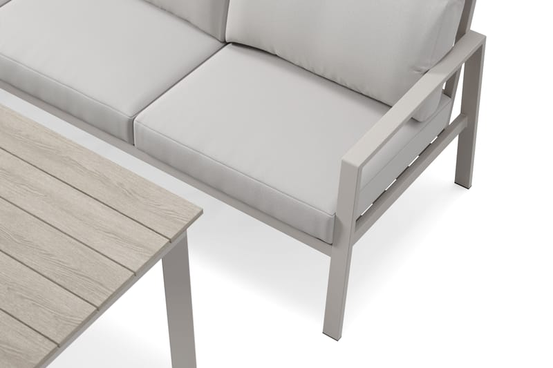 Ariany Lyx Hörnsoffgrupp utomhus - Beige - Trädgård & spabad - Utemiljö - Altan & terrass - Altanmöbler