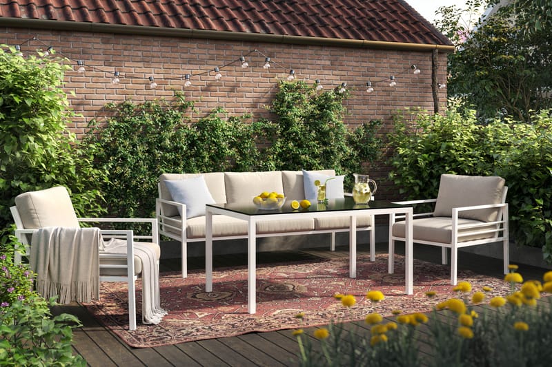 Ariany Soffgrupp Utomhus  5-sits - Beige - Trädgård & spabad - Utemiljö - Altan & terrass - Altanmöbler