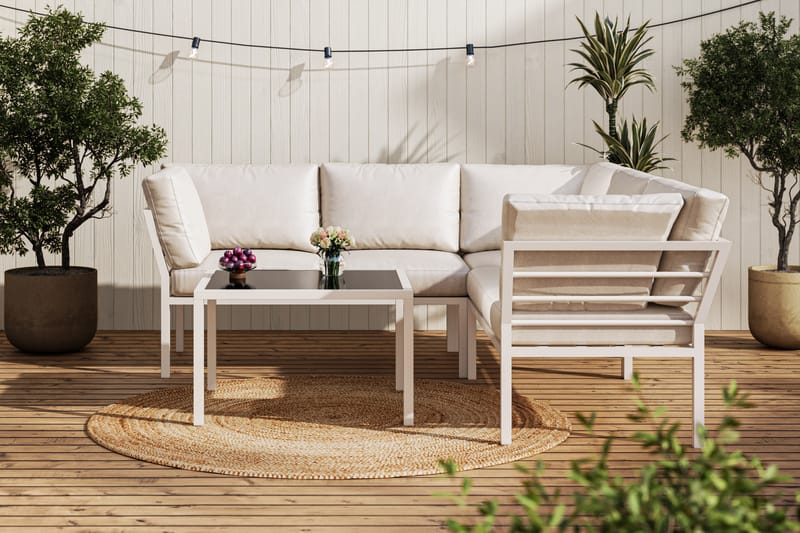 Ariany Soffgrupp Utomhus  5-sits - Beige - Trädgård & spabad - Utemiljö - Altan & terrass - Altanmöbler