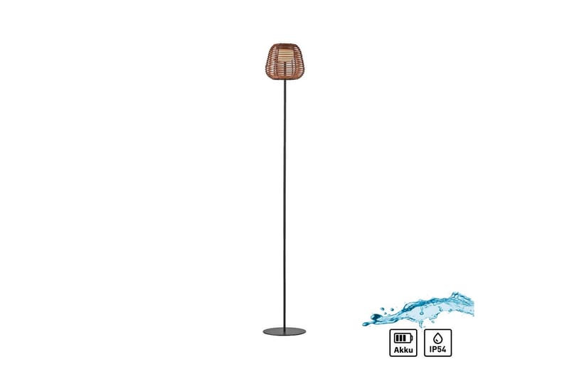 Askia Just Light Golvlampa - Black - Trädgård & spabad - Utemiljö - Altan & terrass - Altanbelysning