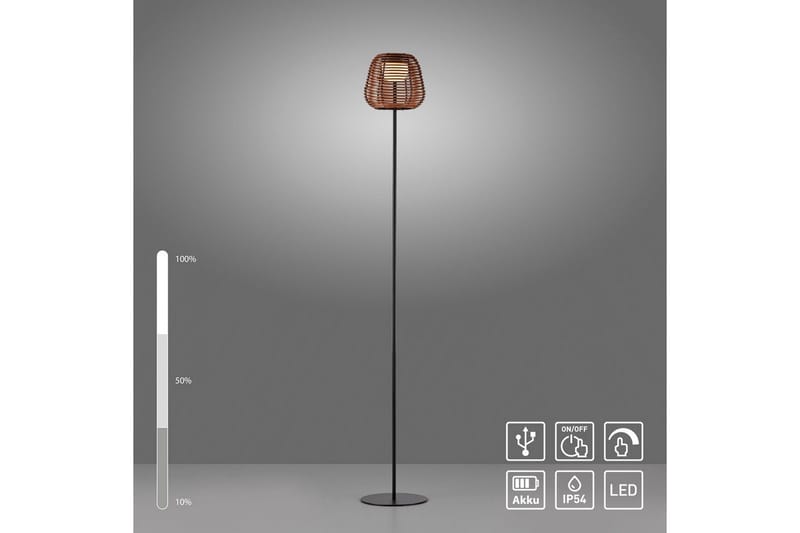 Askia Just Light Golvlampa - Black - Trädgård & spabad - Utemiljö - Altan & terrass - Altanbelysning