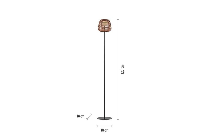 Askia Just Light Golvlampa - Black - Trädgård & spabad - Utemiljö - Altan & terrass - Altanbelysning