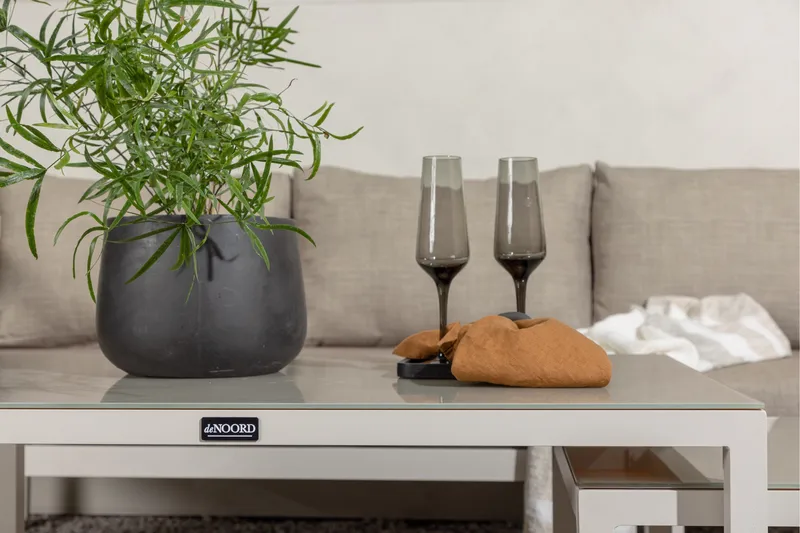 Aspvik Stor Loungegrupp Utomhus – 7-sits Loungeset i Aluminium - Trädgård & spabad - Utemiljö - Altan & terrass - Altanmöbler