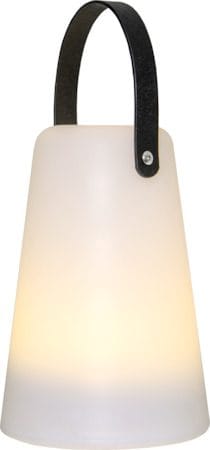 Batteridriven Lykta Linterna 14x20 cm Inomhus/Utomhus - Vit / Svart - Trädgård & spabad - Utemiljö - Altan & terrass - Altanbelysning
