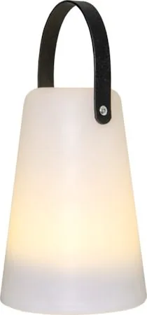 Batteridriven Lykta Linterna 14x20 cm Inomhus/Utomhus - Vit / Svart - Trädgård & spabad - Utemiljö - Altan & terrass - Altanbelysning