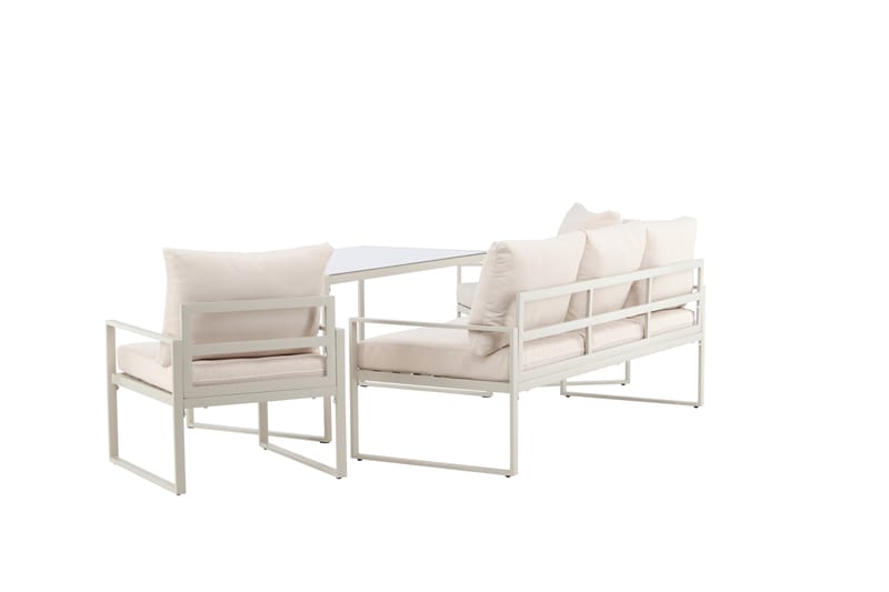 Catania Soffgrupp Utomhus 5-sits - Beige - Trädgård & spabad - Utemiljö - Altan & terrass - Altanmöbler