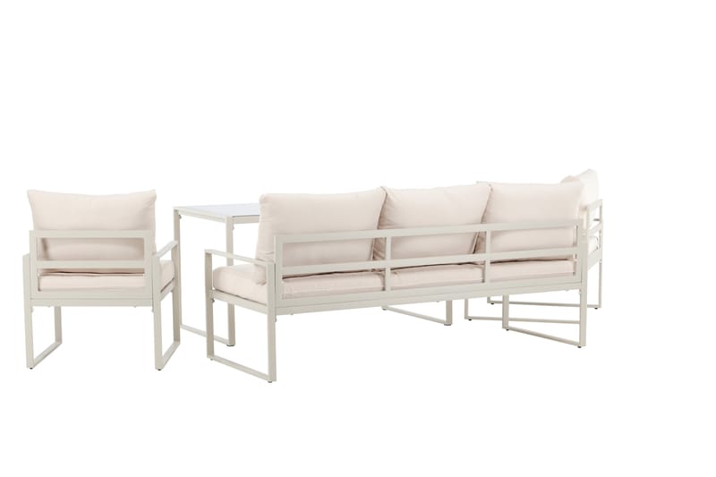 Catania Soffgrupp Utomhus 5-sits - Beige - Trädgård & spabad - Utemiljö - Altan & terrass - Altanmöbler