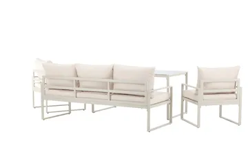 Catania Soffgrupp Utomhus 5-sits - Beige - Utemöbler - Loungemöbler - Soffgrupp utomhus