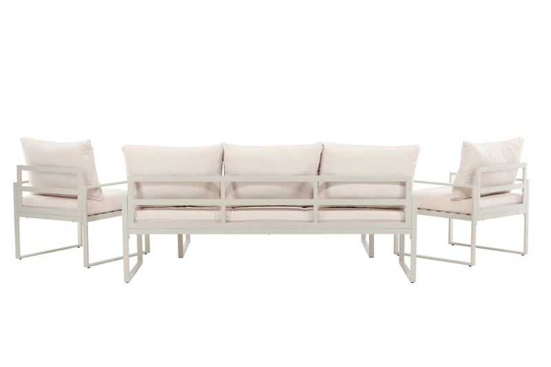 Catania Soffgrupp Utomhus 5-sits - Beige - Trädgård & spabad - Utemiljö - Altan & terrass - Altanmöbler
