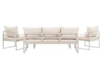 Catania Soffgrupp Utomhus 5-sits - Beige - Utemöbler - Loungemöbler - Soffgrupp utomhus