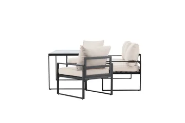 Catania Soffgrupp Utomhus 5-sits - Svart - Utemöbler - Loungemöbler - Soffgrupp utomhus