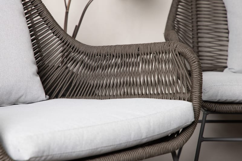 Davao Soffgrupp Utomhus 4-sits - Mörkgrå - Trädgård & spabad - Utemiljö - Altan & terrass - Altanmöbler