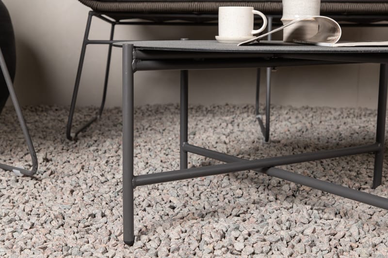 Davao Soffgrupp Utomhus 4-sits - Mörkgrå - Trädgård & spabad - Utemiljö - Altan & terrass - Altanmöbler