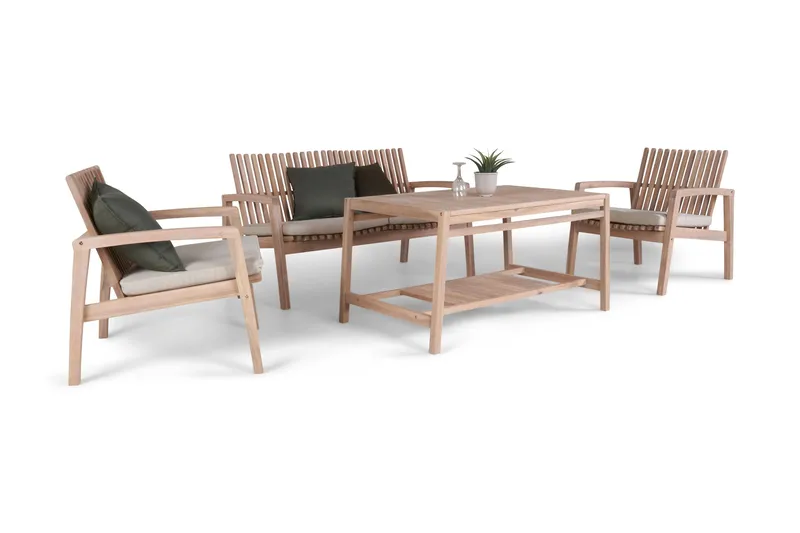 Elkest Loungegrupp Utomhus - Beige - Trädgård & spabad - Utemiljö - Altan & terrass - Altanmöbler