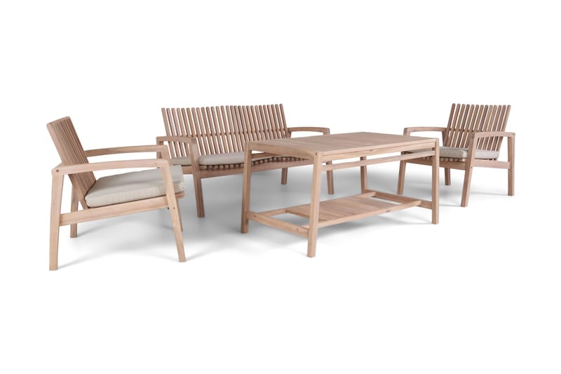 Elkest Loungegrupp Utomhus - Beige - Trädgård & spabad - Utemiljö - Altan & terrass - Altanmöbler