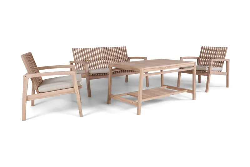 Elkest Loungegrupp Utomhus - Beige - Trädgård & spabad - Utemiljö - Altan & terrass - Altanmöbler