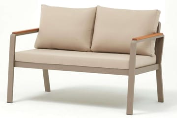 Estra Loungegrupp utomhus - Beige - Utemöbler - Loungemöbler - Soffgrupp utomhus