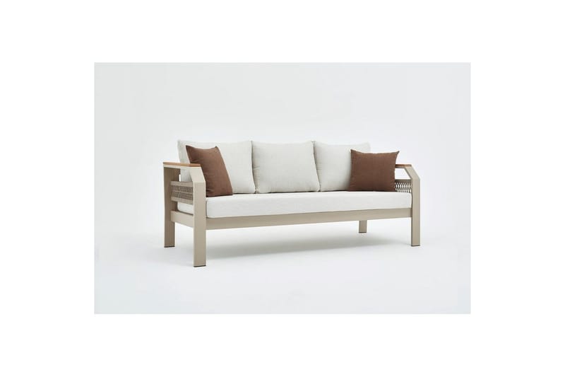 Farra Soffgrupp Utomhus 5-sits - Beige - Trädgård & spabad - Utemiljö - Altan & terrass - Altanmöbler