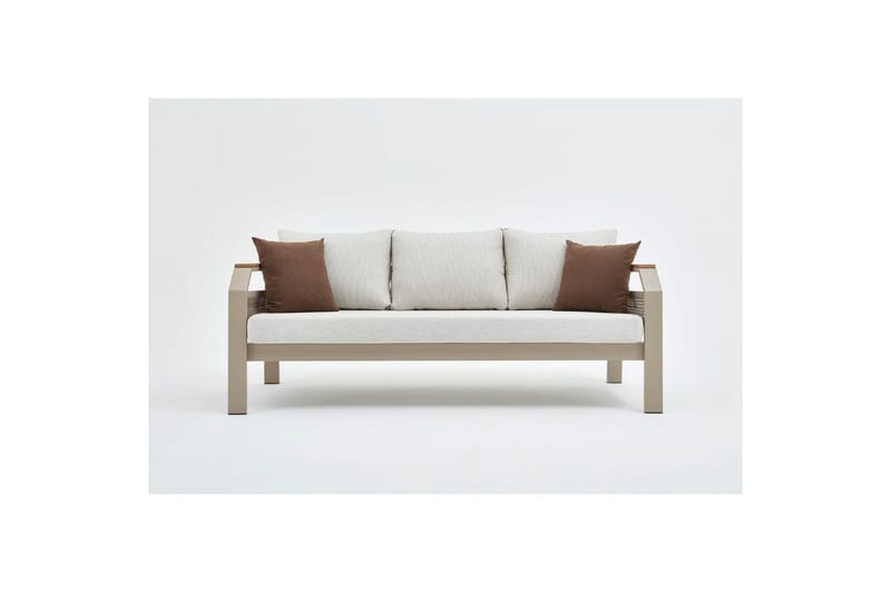 Farra Soffgrupp Utomhus 5-sits - Beige - Trädgård & spabad - Utemiljö - Altan & terrass - Altanmöbler