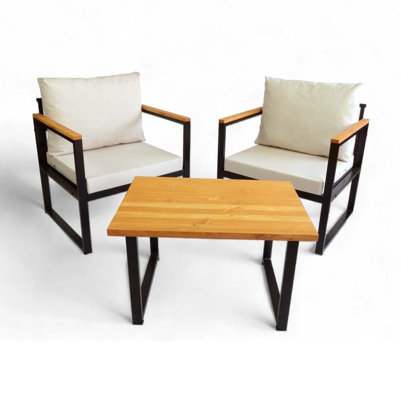 Feylan 2-sits Soffgrupp Utomhus, Beige