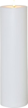 Flamme Rak LED Ljus 37,5 cm - vit - Trädgård & spabad - Utemiljö - Altan & terrass - Altanbelysning