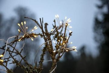 Flower Ljusslinga - silver - Trädgård & spabad - Utemiljö - Altan & terrass - Altanbelysning